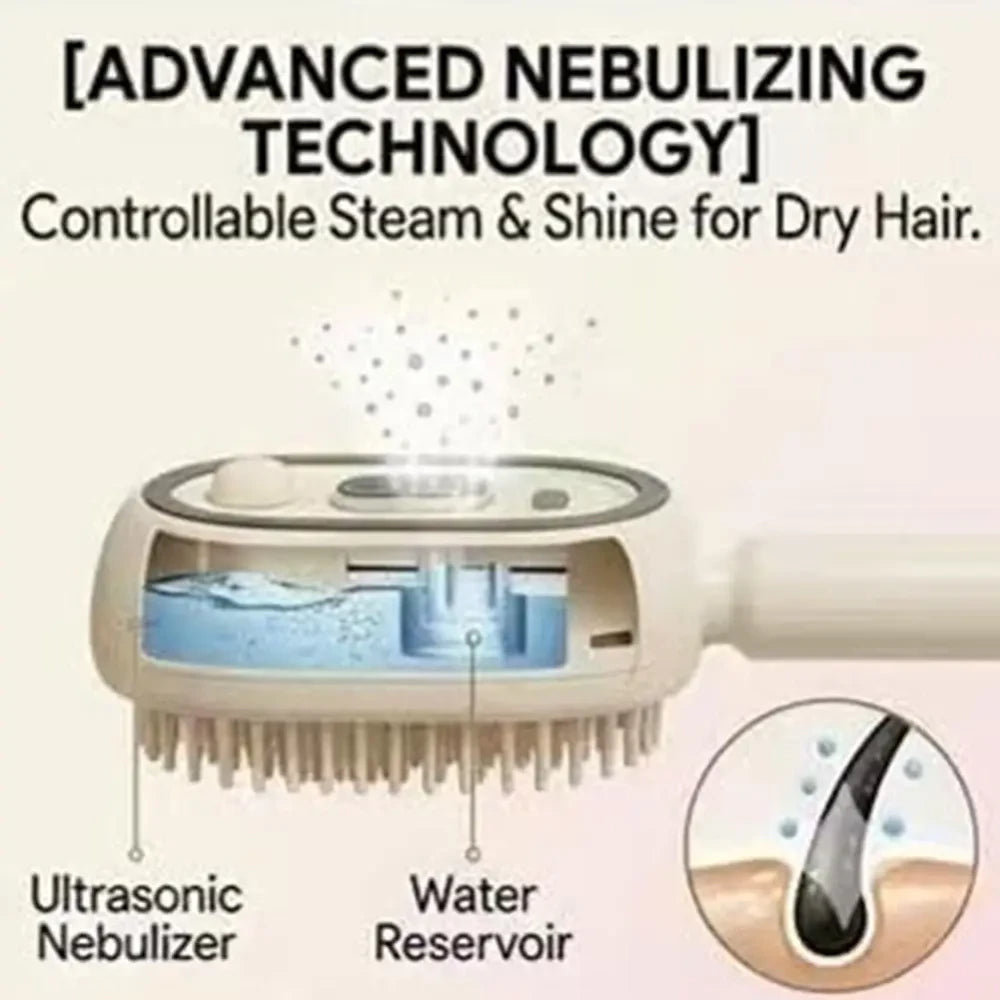 Portable Spray Massage Comb
