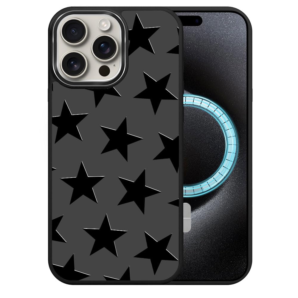 DAIZAG Case for iPhone 16, [Durable Shockproof Protective Magnetic Cover] [Compatible with MagSafe],Dragons Black
