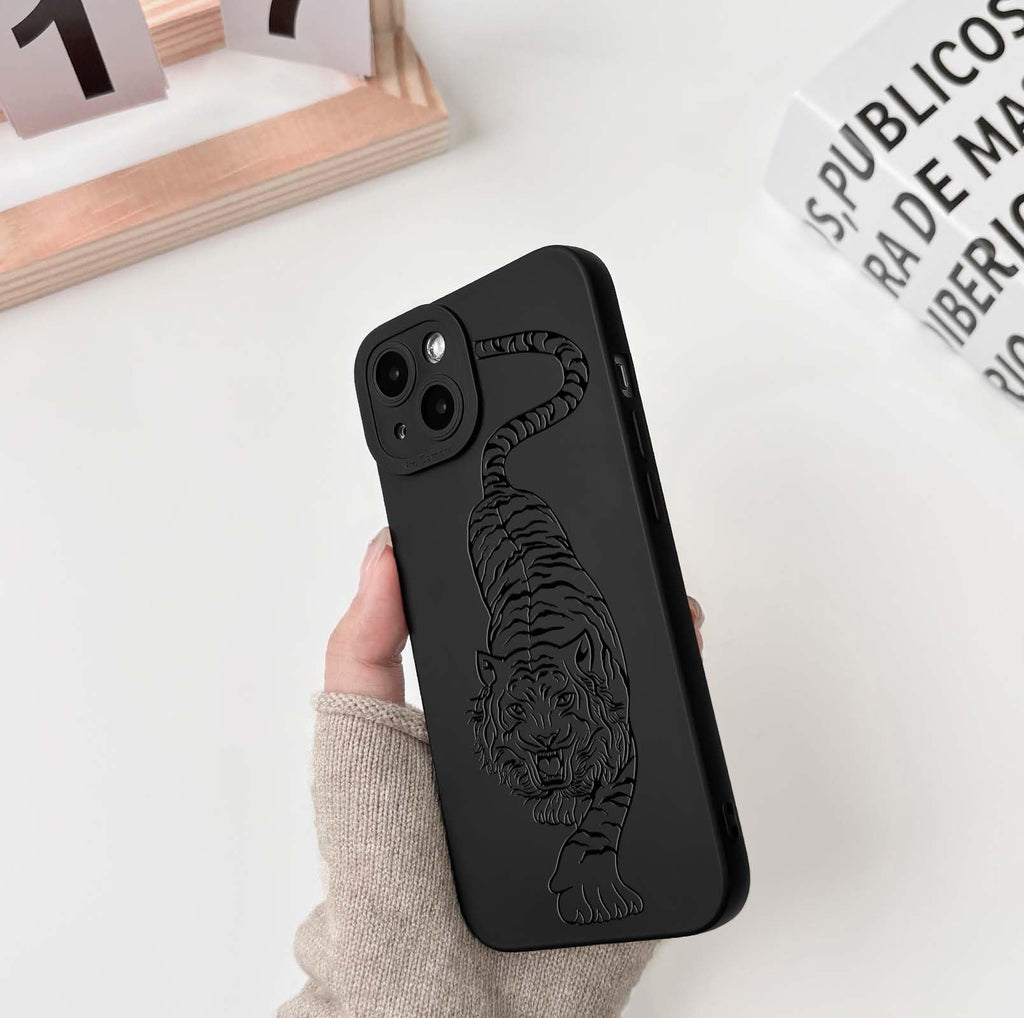 Lovmooful Compatible for iPhone 13 Case Cute Cool Star Black Design for Girls Women Soft TPU Shockproof Protective Girly for iPhone 13-Black Star