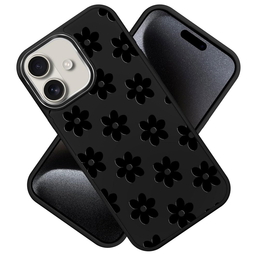DAIZAG Case for iPhone 16, [Durable Shockproof Protective Magnetic Cover] [Compatible with MagSafe],Dragons Black