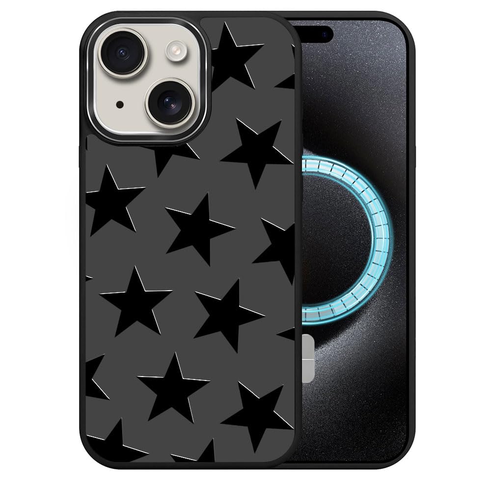 DAIZAG Case for iPhone 16, [Durable Shockproof Protective Magnetic Cover] [Compatible with MagSafe],Dragons Black