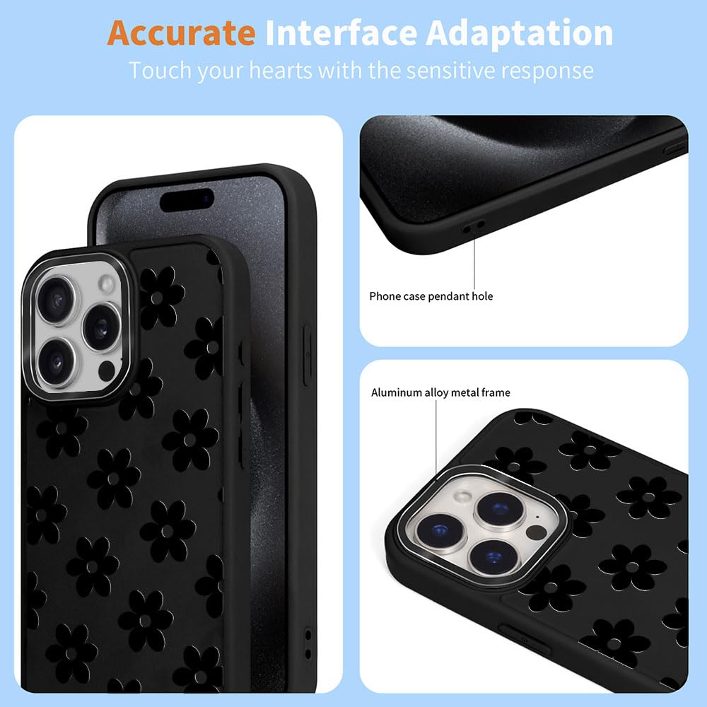DAIZAG Case for iPhone 16, [Durable Shockproof Protective Magnetic Cover] [Compatible with MagSafe],Dragons Black