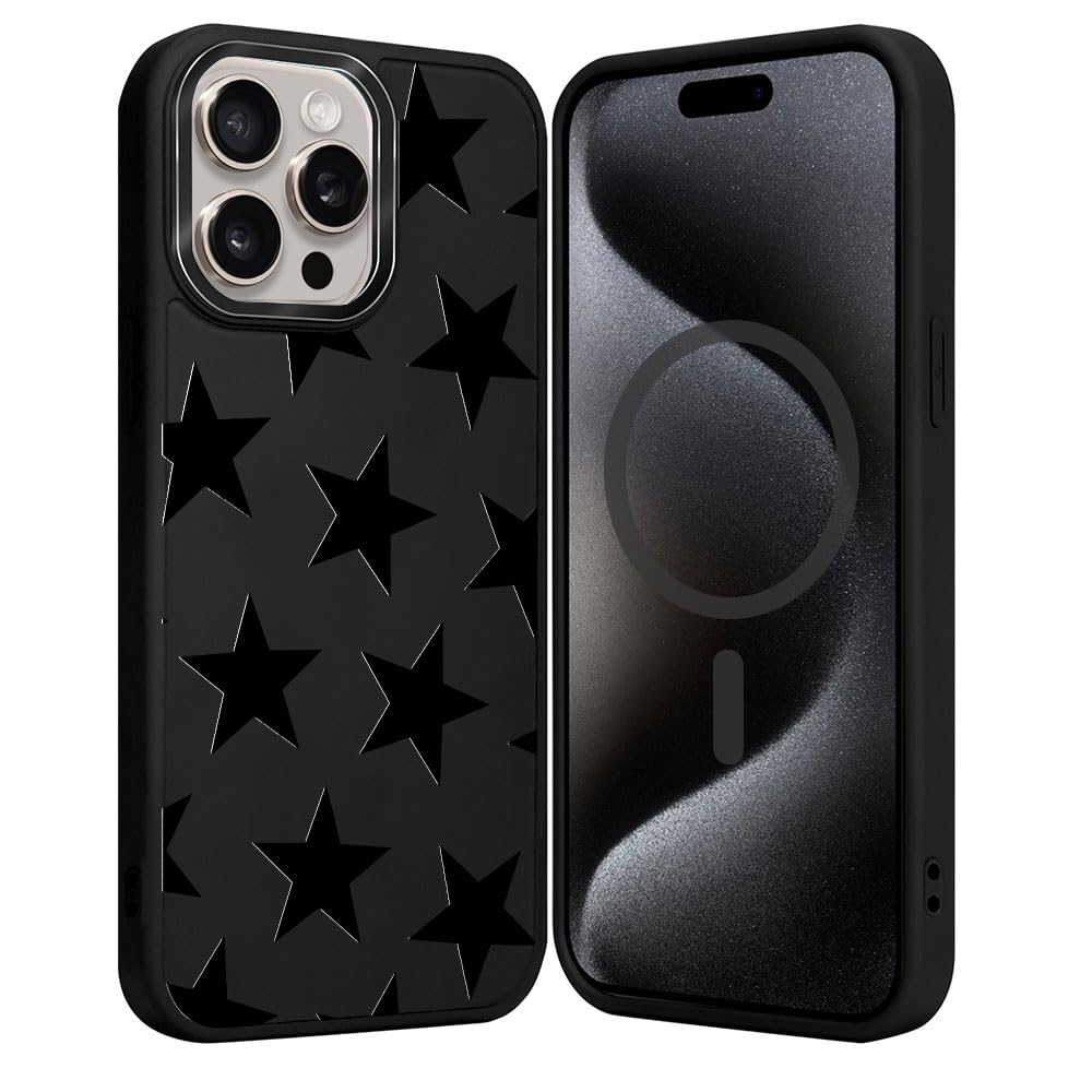 DAIZAG Case for iPhone 16, [Durable Shockproof Protective Magnetic Cover] [Compatible with MagSafe],Dragons Black