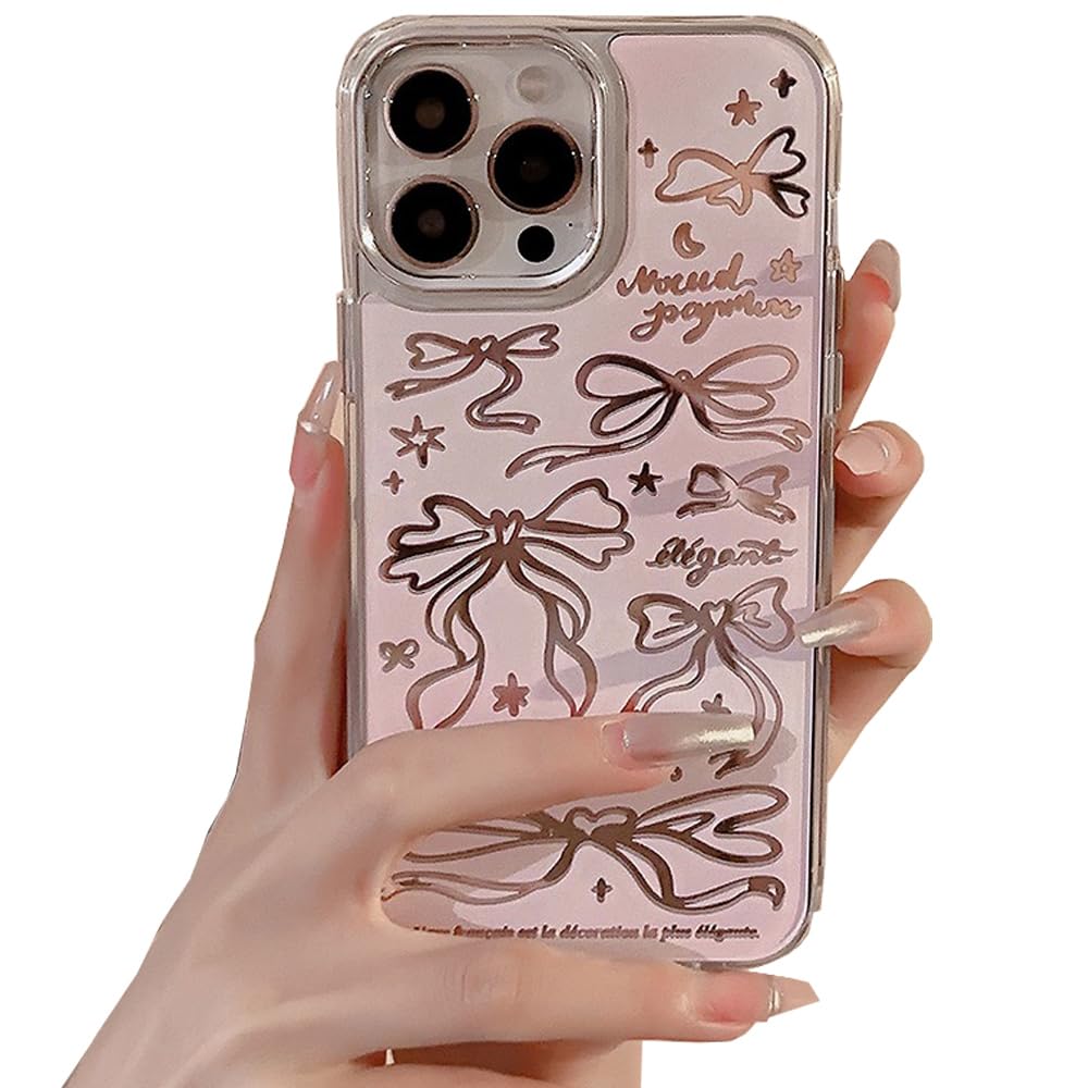 for iPhone 13 Case Bling Stars 3D Hearts Diamond Twinkle Star Glitter Y2K Spark Luxury Girly Aesthetic Personalized Design for Women Girls Teens TPU Case, 6.1", Black