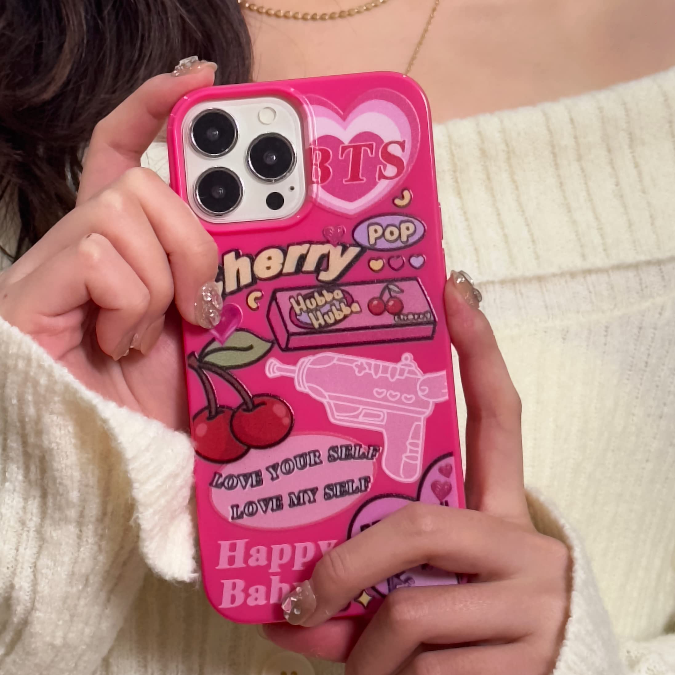 for iPhone 13 Case Bling Stars 3D Hearts Diamond Twinkle Star Glitter Y2K Spark Luxury Girly Aesthetic Personalized Design for Women Girls Teens TPU Case, 6.1", Black