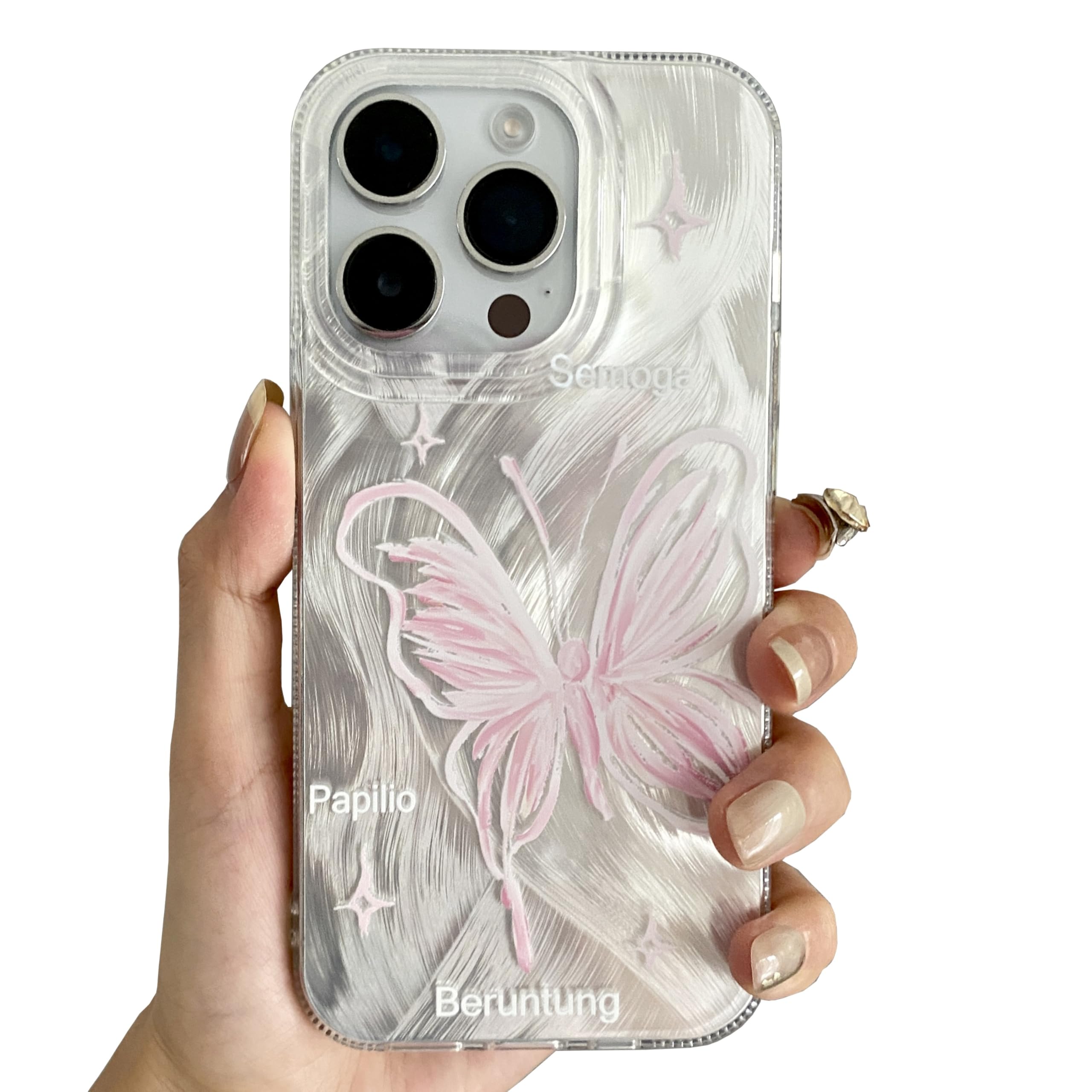 for iPhone 13 Case Bling Stars 3D Hearts Diamond Twinkle Star Glitter Y2K Spark Luxury Girly Aesthetic Personalized Design for Women Girls Teens TPU Case, 6.1", Black