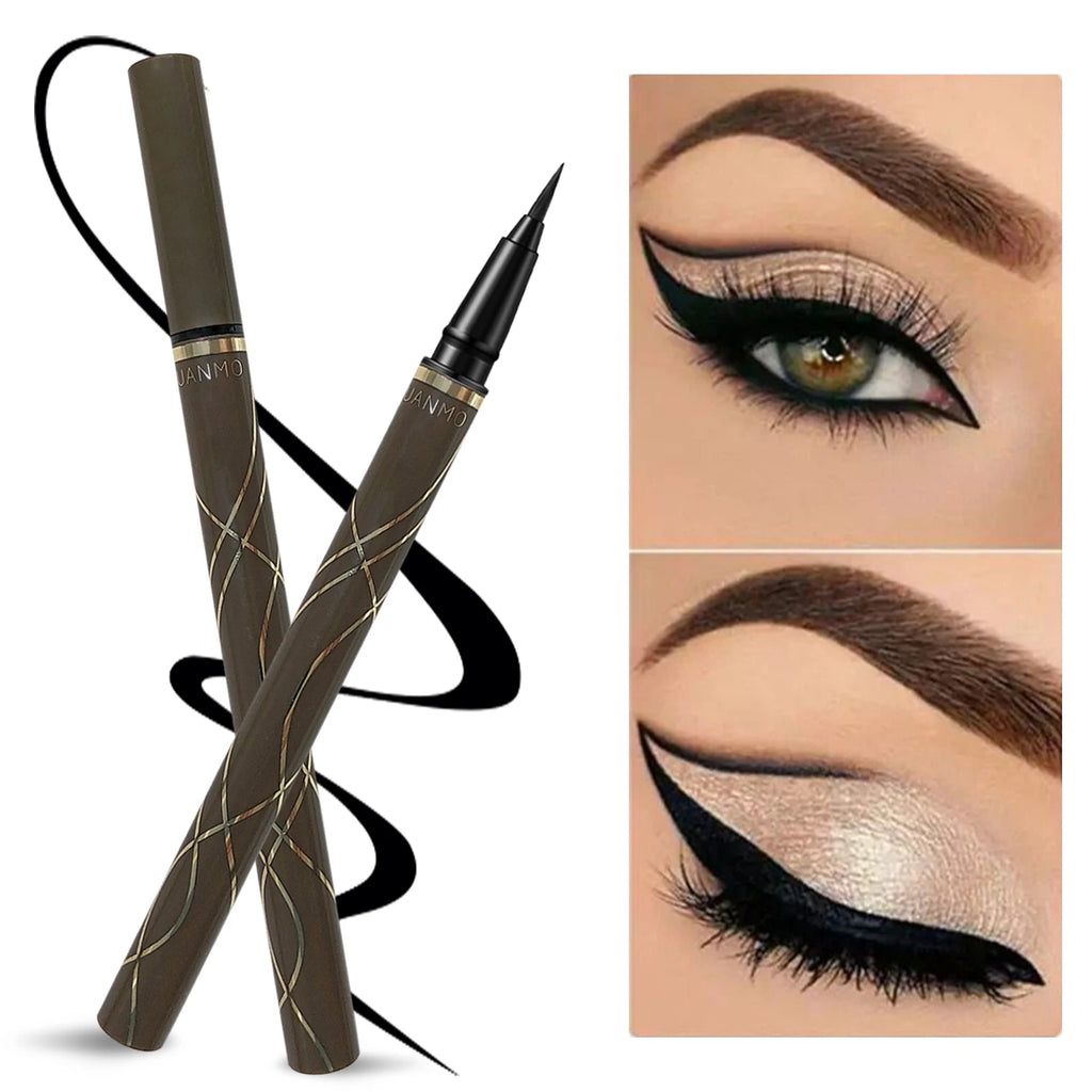 Slim Eyeliner Is Waterproof Sweat-Proof Long-Lasting And Non-Smudged Newbie Brown Eyeliner Liquid Pen