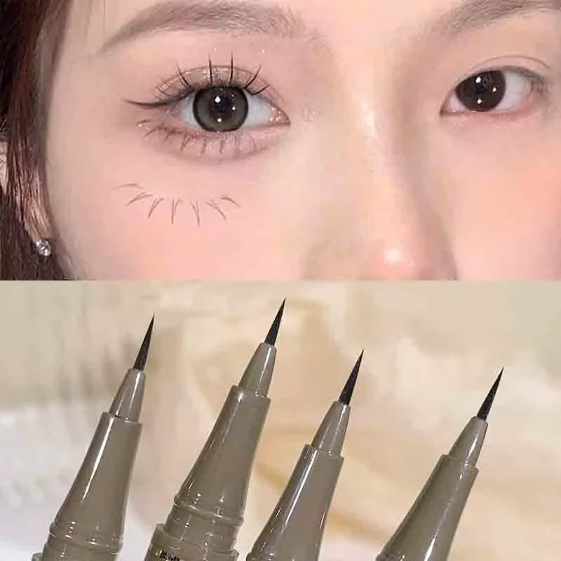Slim Eyeliner Is Waterproof Sweat-Proof Long-Lasting And Non-Smudged Newbie Brown Eyeliner Liquid Pen