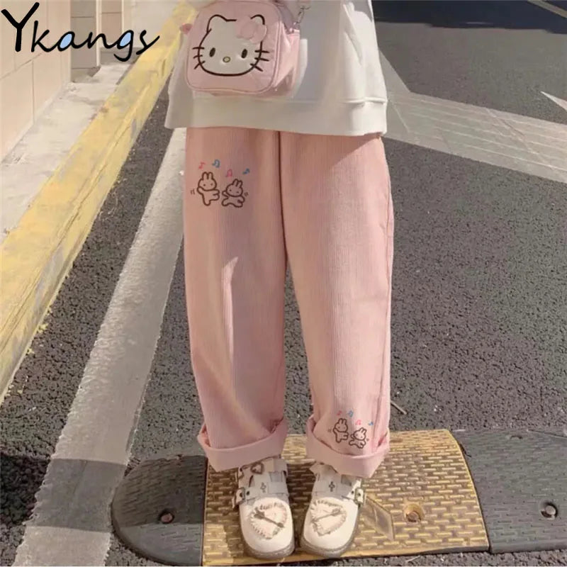 American Style Gothic Denim Skirts Women Streetwear Y2k High Waisted Vintage A- Line Middle Long Dress Trendy Fashionable Skirts