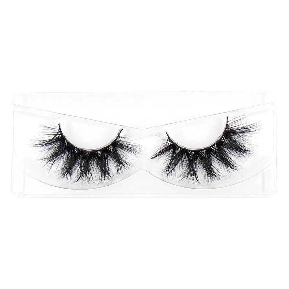 FOXESJI Makeup Eyelashes 3D Mink Eye Lashes Fluffy Soft Wispy Natural Lashes Extension Reusable Fake Lashes Mink False Eyelashes