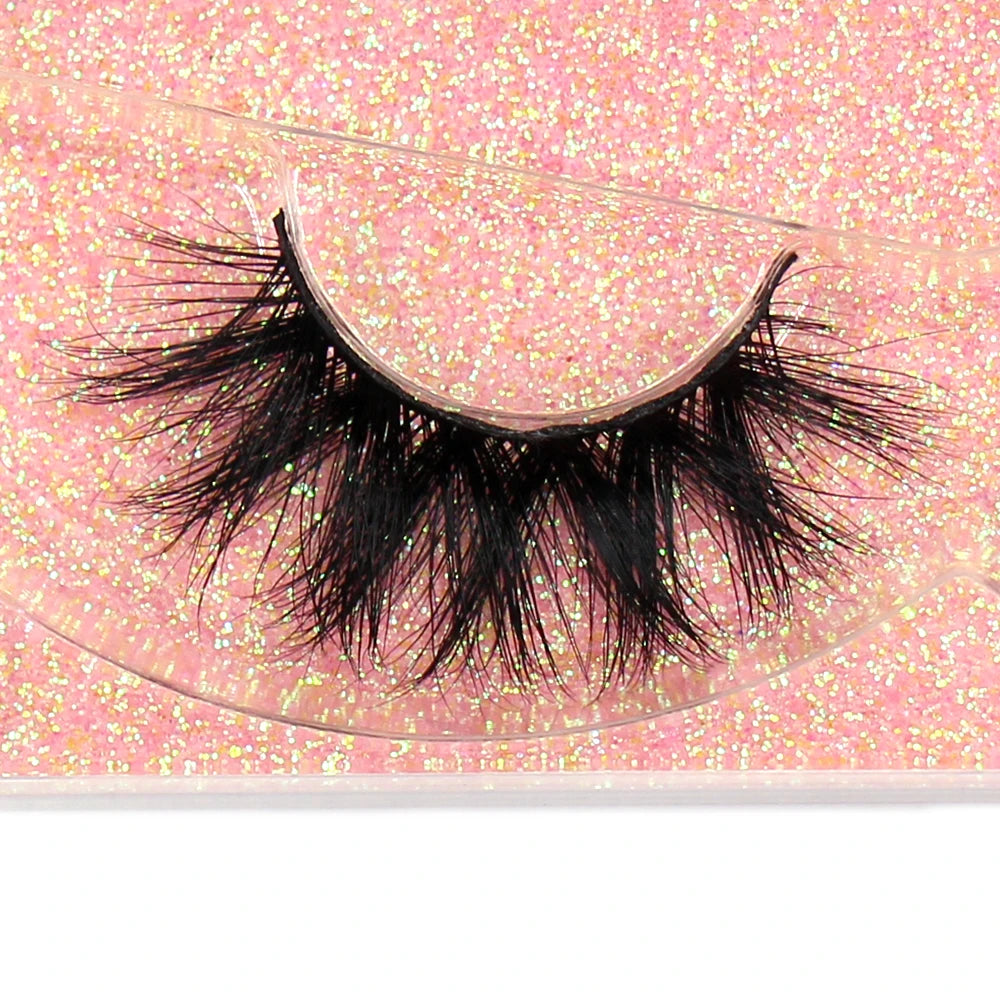 FOXESJI Makeup Eyelashes 3D Mink Eye Lashes Fluffy Soft Wispy Natural Lashes Extension Reusable Fake Lashes Mink False Eyelashes