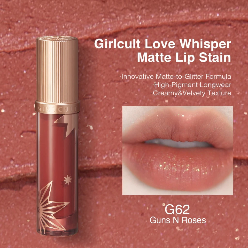 Girlcult Lip Cream Mud Thin Matte Soft Mist Velvet Liquid Lipstick Longlasting Transfer Proof 3.8g Makeup Cosmetics