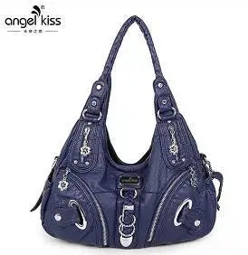 Angelkiss Frauen Handtaschen Mode Schulter Tasche Große Tote Top-griff Shopping-Pack Multifunktionale Satchel Dame Geldbeutel