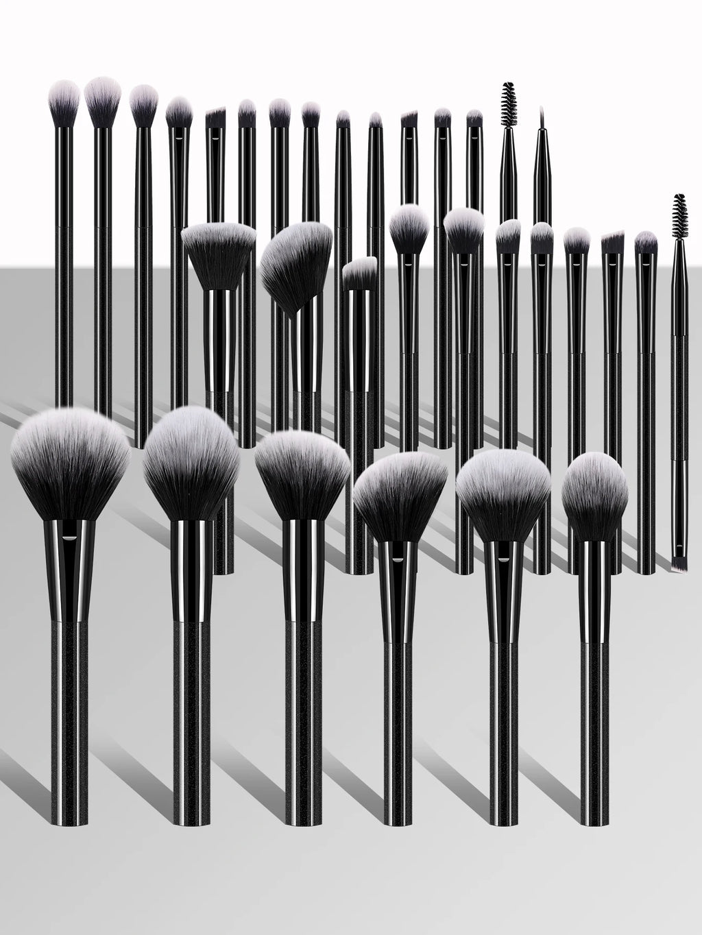 54PCS Makeup Tools:32PCS Makeup brush set+4PCS Makeup Tools+18PCS Makeup Sponges