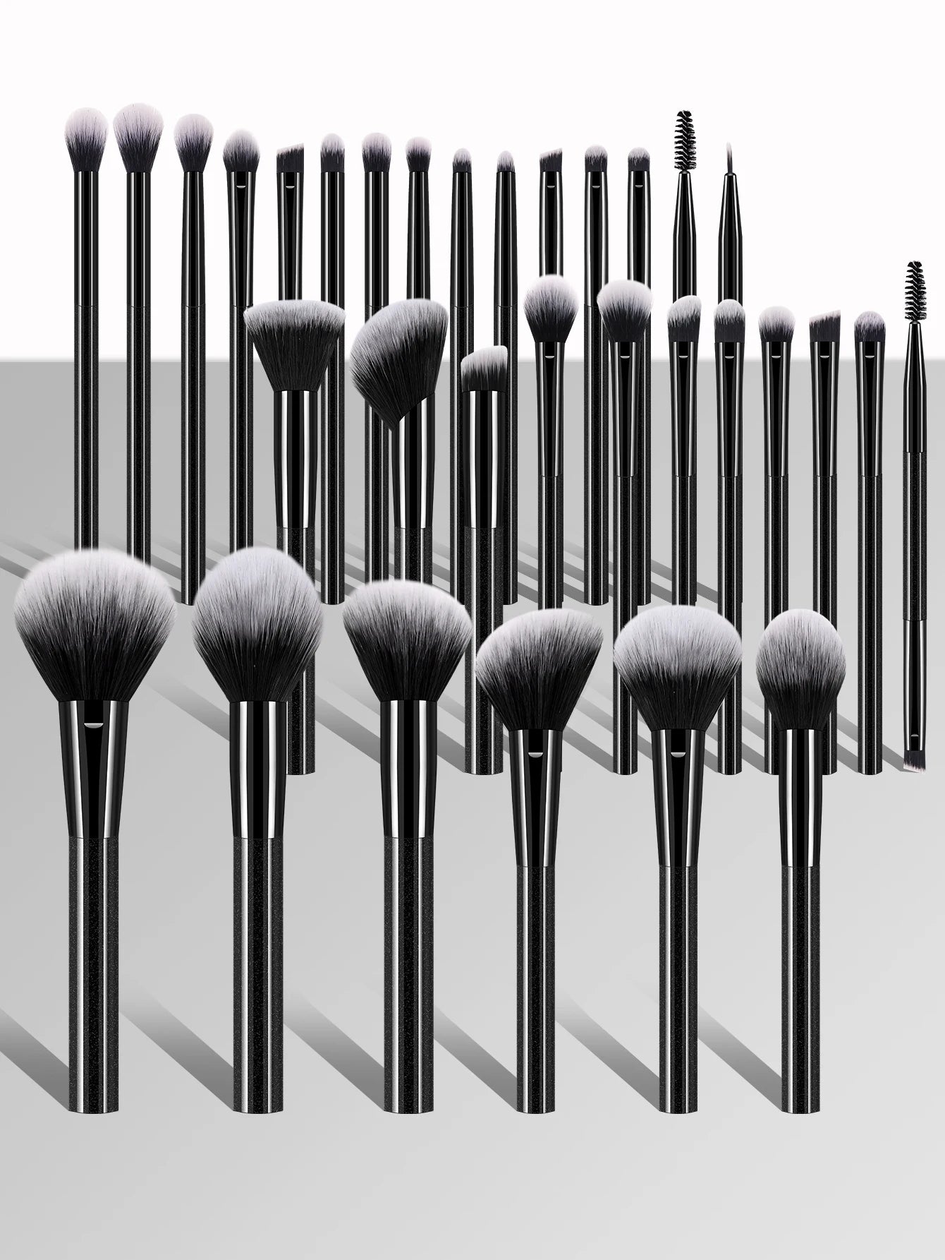 54PCS Makeup Tools:32PCS Makeup brush set+4PCS Makeup Tools+18PCS Makeup Sponges