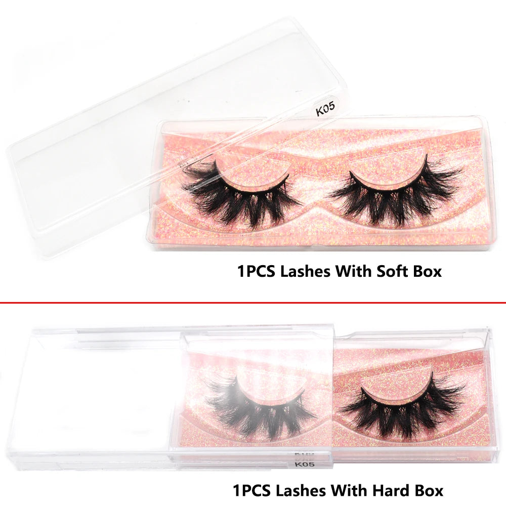 FOXESJI Makeup Eyelashes 3D Mink Eye Lashes Fluffy Soft Wispy Natural Lashes Extension Reusable Fake Lashes Mink False Eyelashes