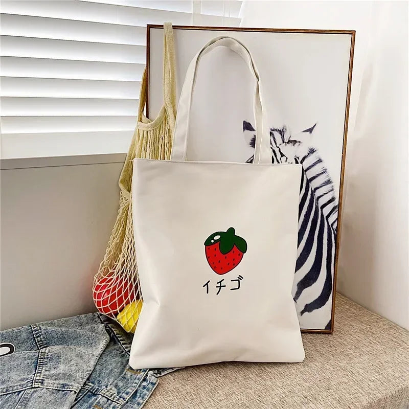Kindness Butterfly Yin Yang Print Black Canvas Tote Bag, Women Shoulder Bag, Boho Mystical Handbag for Spiritual Vibes