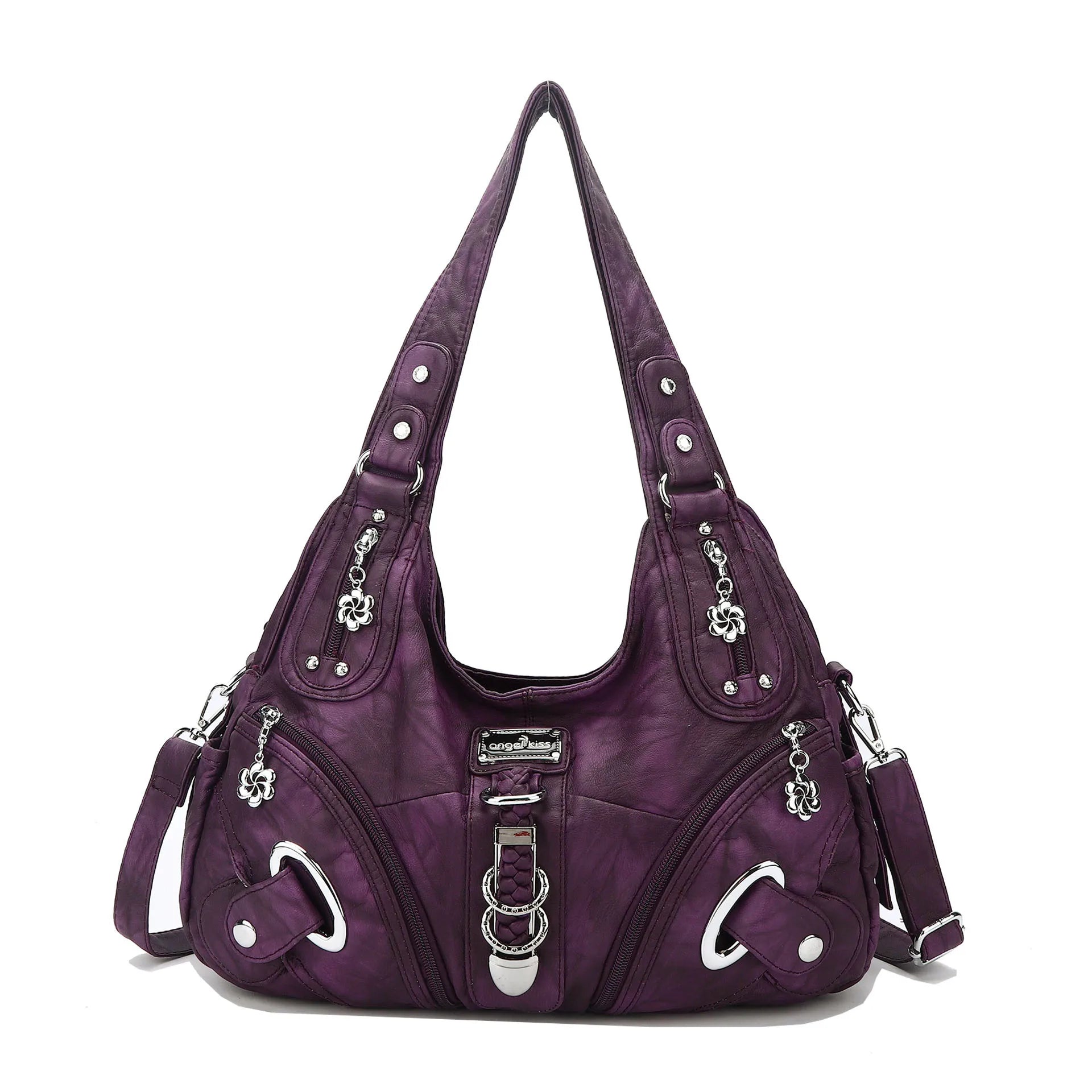 Angelkiss Frauen Handtaschen Mode Schulter Tasche Große Tote Top-griff Shopping-Pack Multifunktionale Satchel Dame Geldbeutel