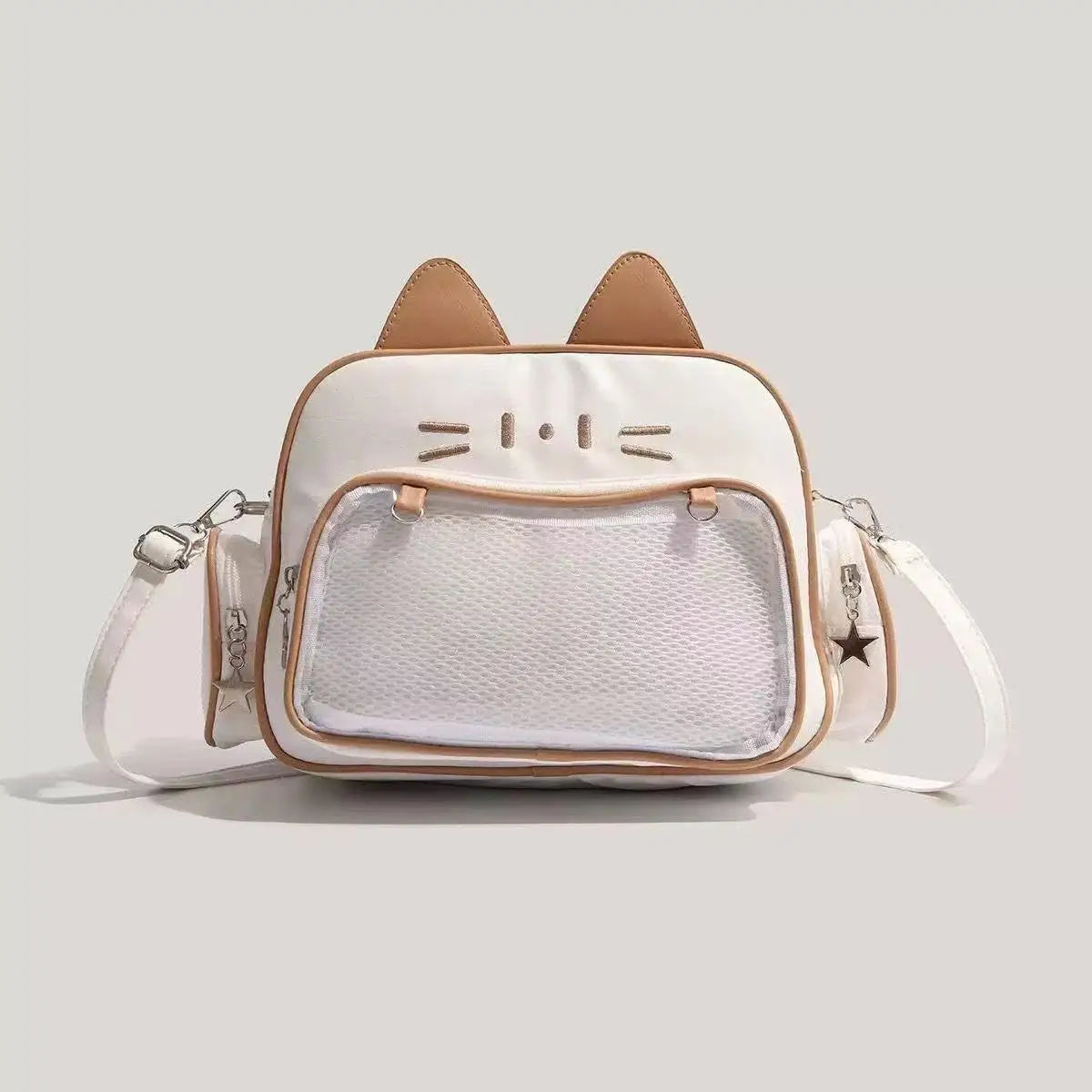 Y2K Millennium Spice Girl large-capacity cat pain bag, five-color versatile 2025 new bar grain versatile single shoulder diagona