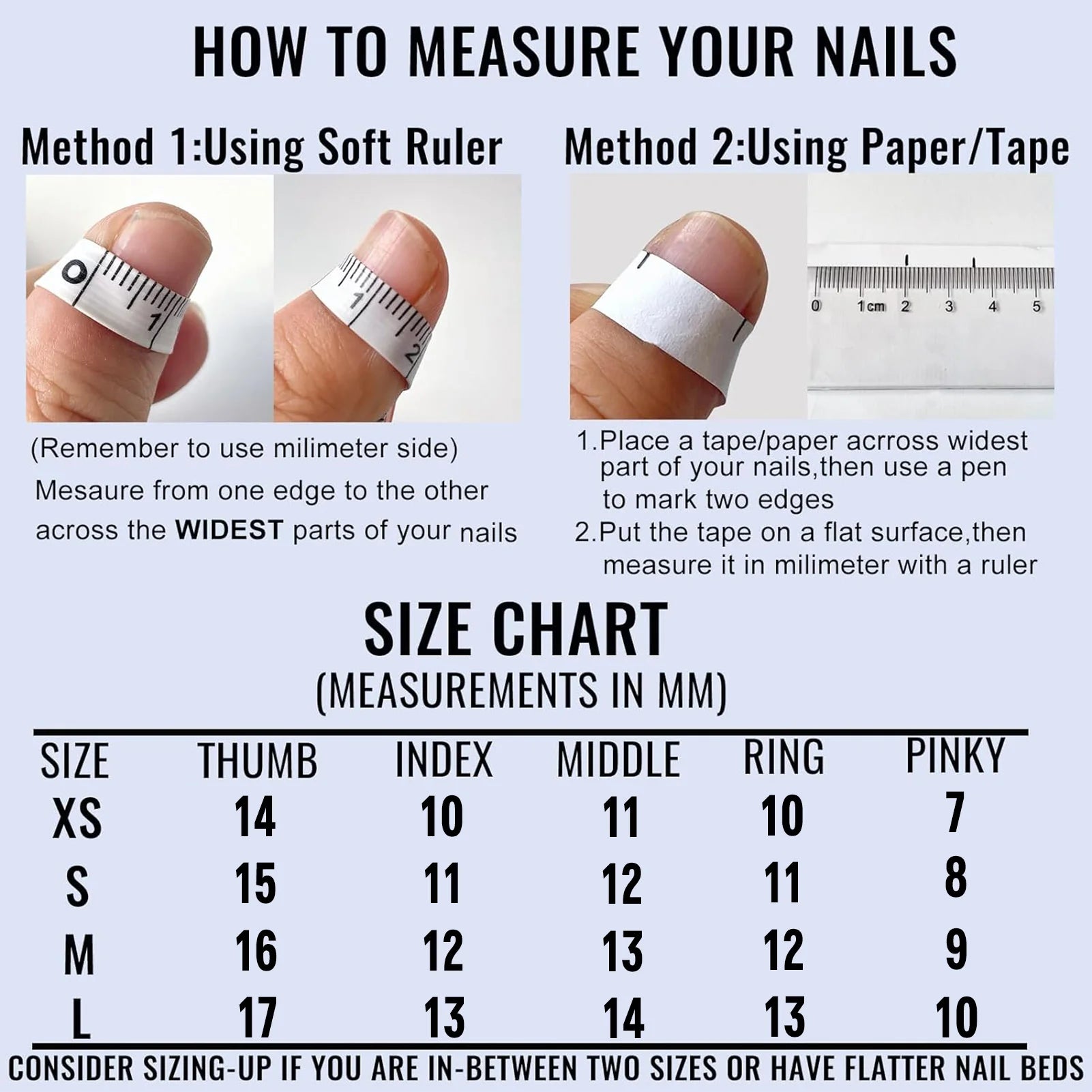 10pcs Handmade Gothic Punk Press on Nails Sweet Cool 3D Meatl Skull Fake Nails Wearable European Rhinestone Design False Nails