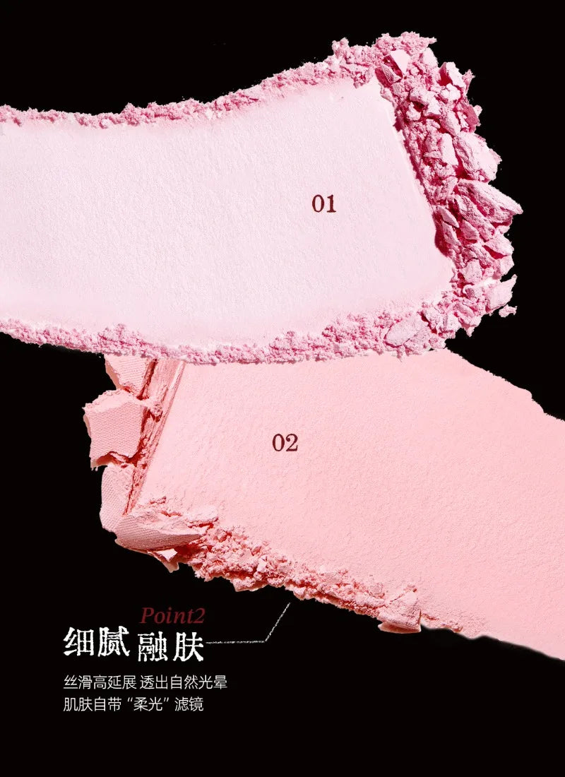 Little Ondine Cream Blusher Floating Shadow Powder Blush Brightens Nature Long-Lasting Blush Makeup Palette De Blushes Palette