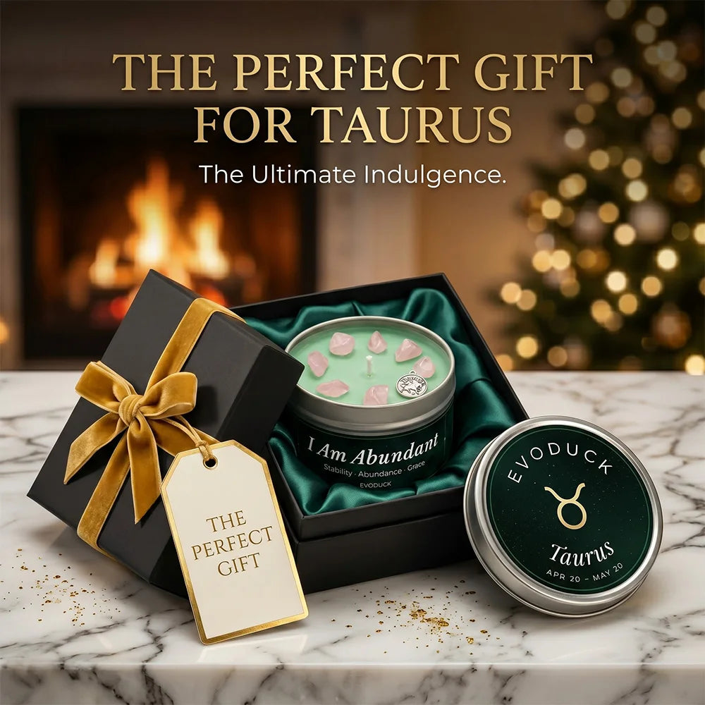 aurus Zodiac Scented Candle, Botanical Vanilla, Astrology Aromatherapy Candle in Tin, Home Fragrance Decor Birthday Gift, 3oz