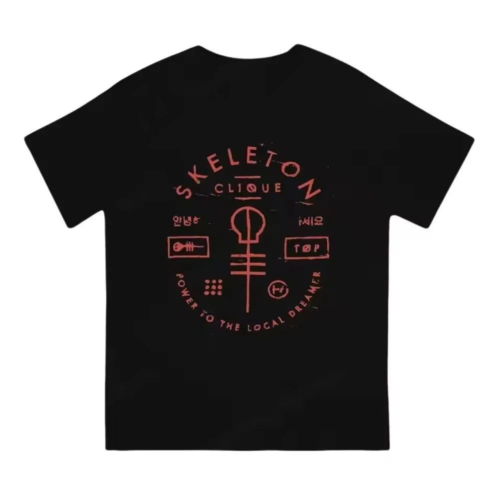 Twenty One Pilots Band World Tour Back T-shirt Women Men Short Sleeve Oversized Rapper Hip Hop Punk Street Harajuku Unisex Tees