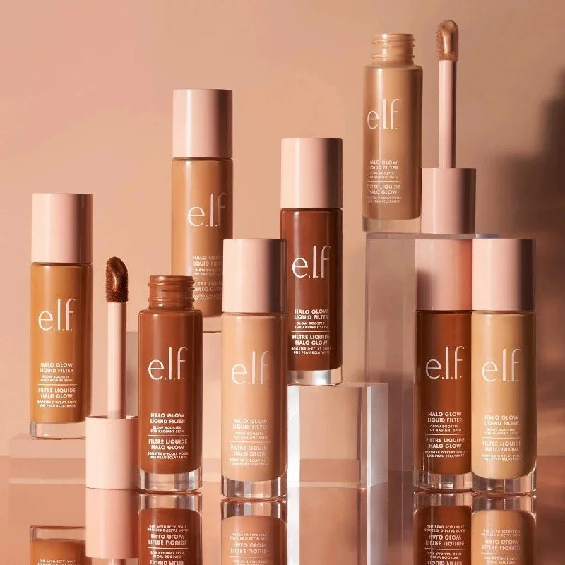 New Elf Soft Foundation Breathable Longwear Oil-Control Non-Caking Natural Concealing Even Skin Tone Makeup for Daily Nude Look