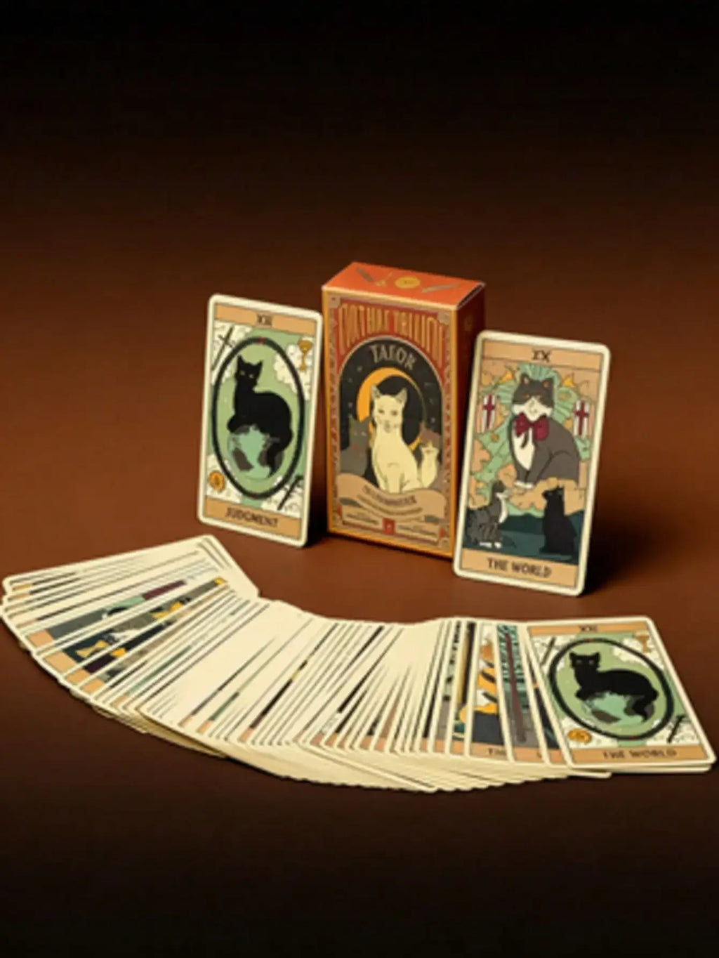 Themed Tarot Cards Deck for Beginners Fortune Telling Divination Spiritual Guidance Party Game Night Fun Gift
