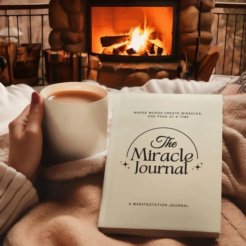 The Miracle Journal – Manifestation Notebook for Gratitude, Affirmations & Goal Setting