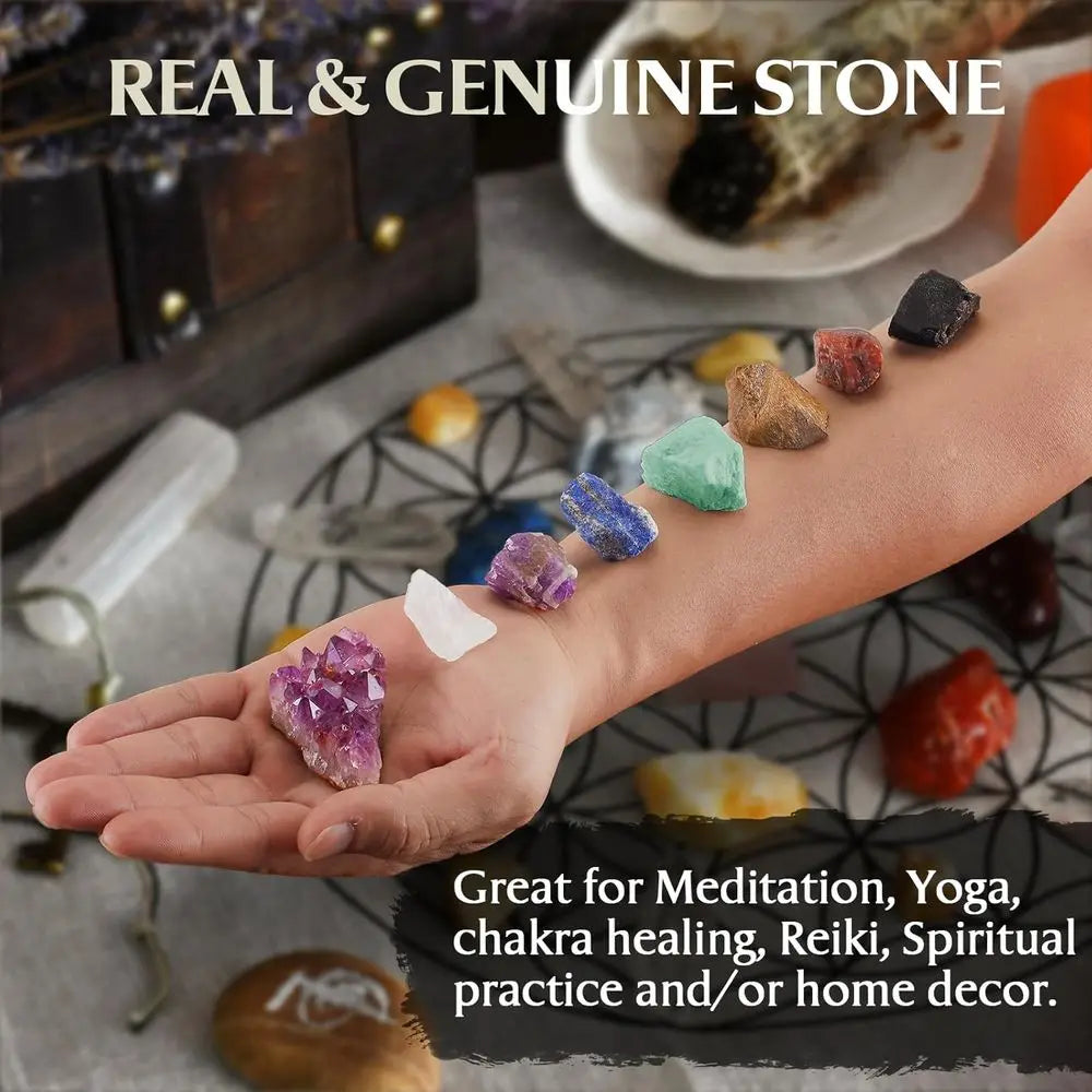 Complete 150-Piece Wiccan Starter Kit: Herbs, Crystals, Candles, Altar Essentials for Witchcraft Beginners