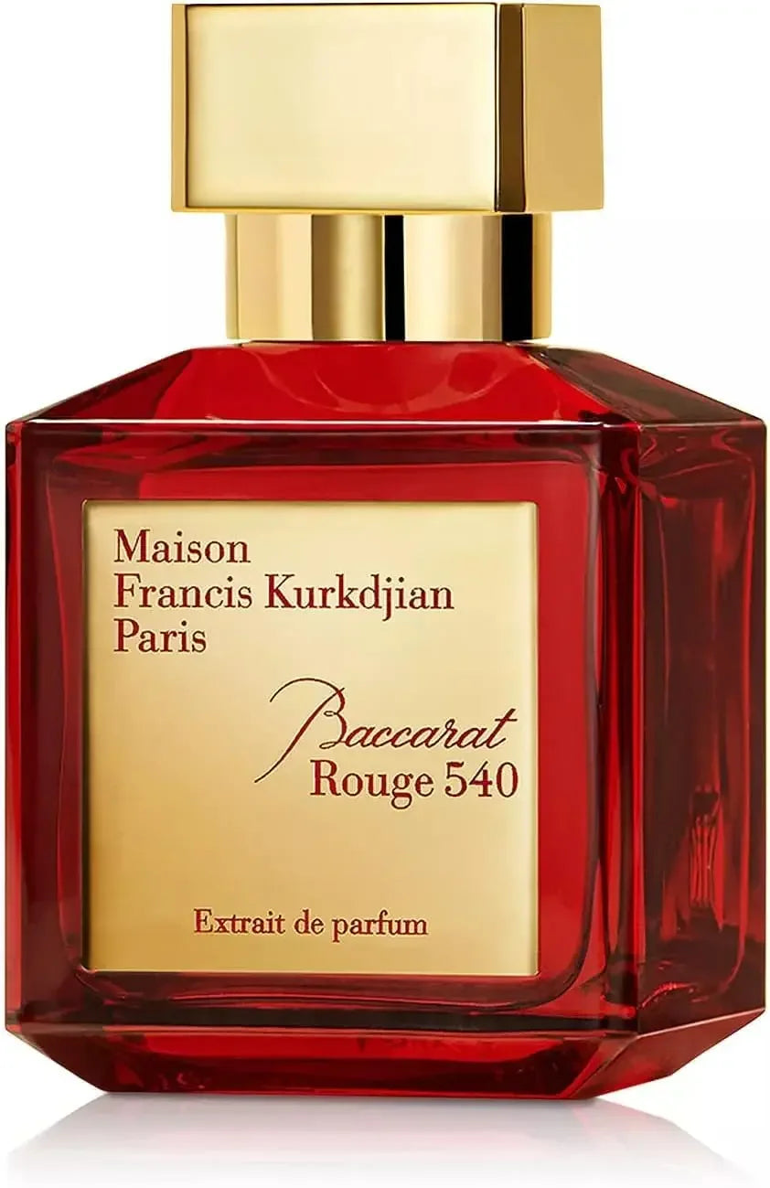 Baccarat Rouge 540 Pure Perfume 2.3oz – Amber Floral Unisex Scent, Long Lasting Luxury Holiday Gift for Christmas Halloween
