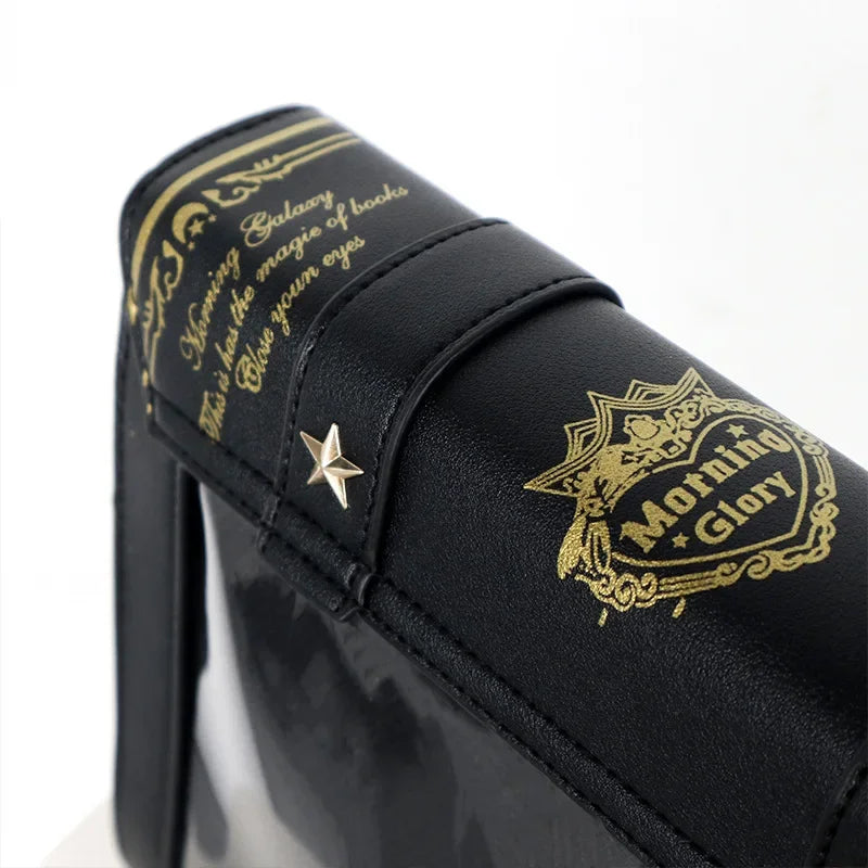 Lolita Y2K Star Moon Magic Book Shoulder Ita Bag Women's Girls Gothic Vintage Mini Backpacks Fashion Cute Crossbody Handbags