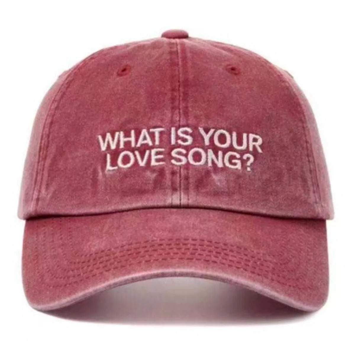 Hot-selling 2 Styles Washed Cotton Baseball Cap With Printed Distressed Soft Top Denim Hat Vintage Hat For Men & Women