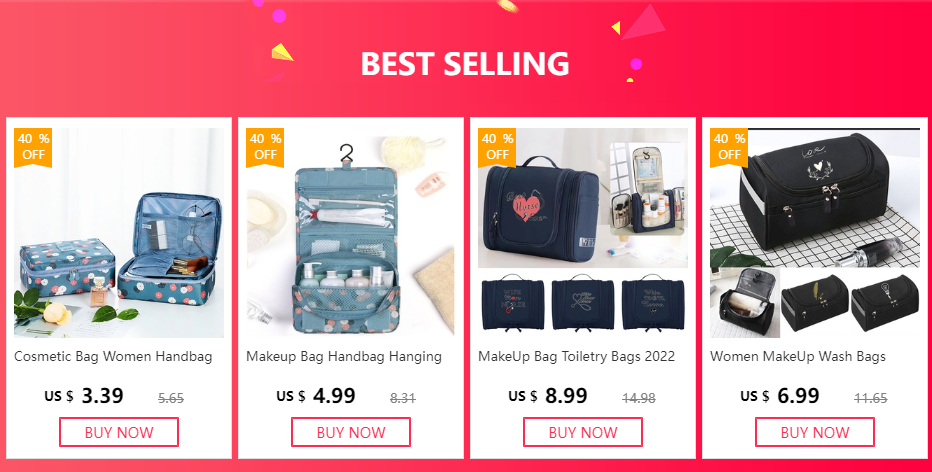2023 MakeUp Wash Pouch Women's Travel Toiletries Bag Hook Up Cosmetic Bags Men Zipper Handbag Make Up Case Skull Print Organizer
