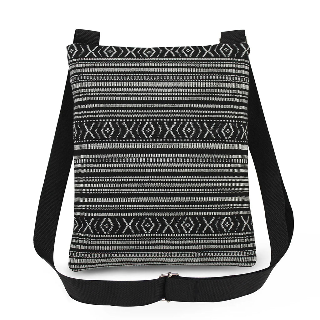 Bohemian-style Moth Unisex Crossbody Bag Adjustable Strap Men's Crossbody Bag Women's Outdoor Shoulder Bag
