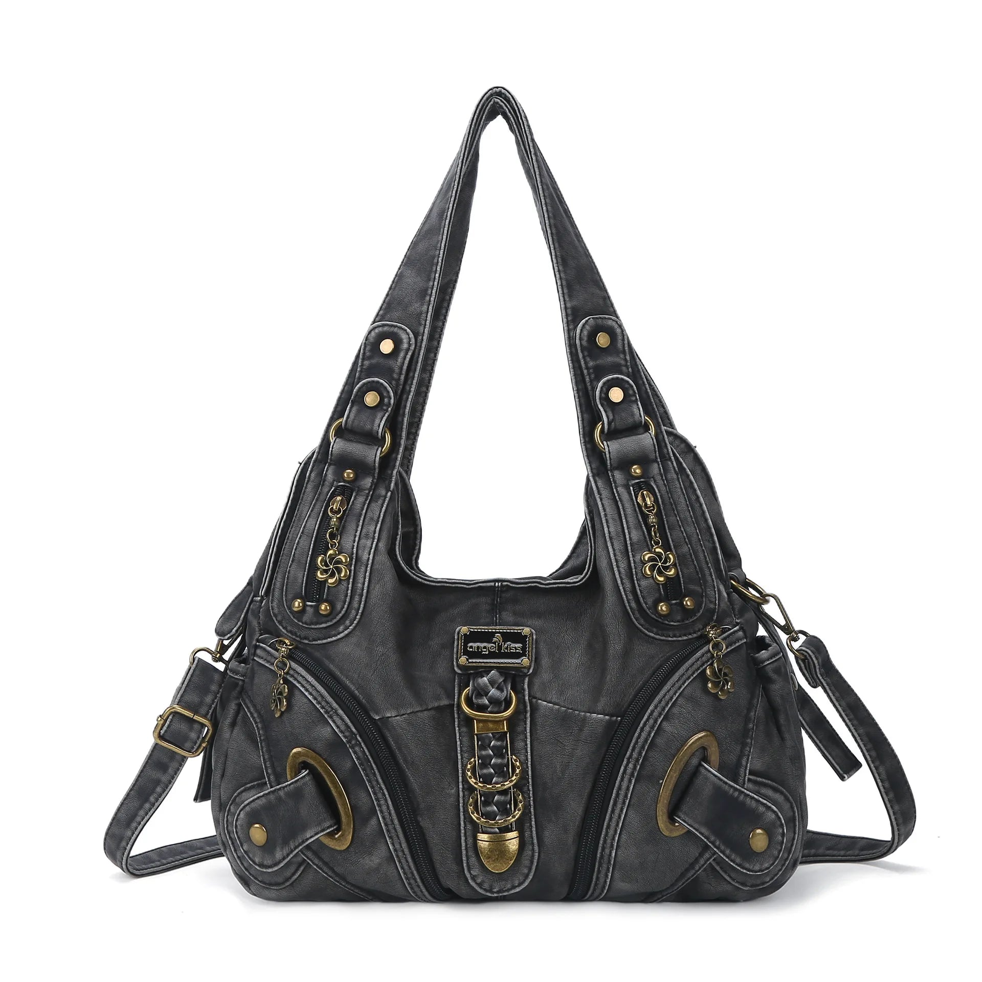 Angelkiss Frauen Handtaschen Mode Schulter Tasche Große Tote Top-griff Shopping-Pack Multifunktionale Satchel Dame Geldbeutel