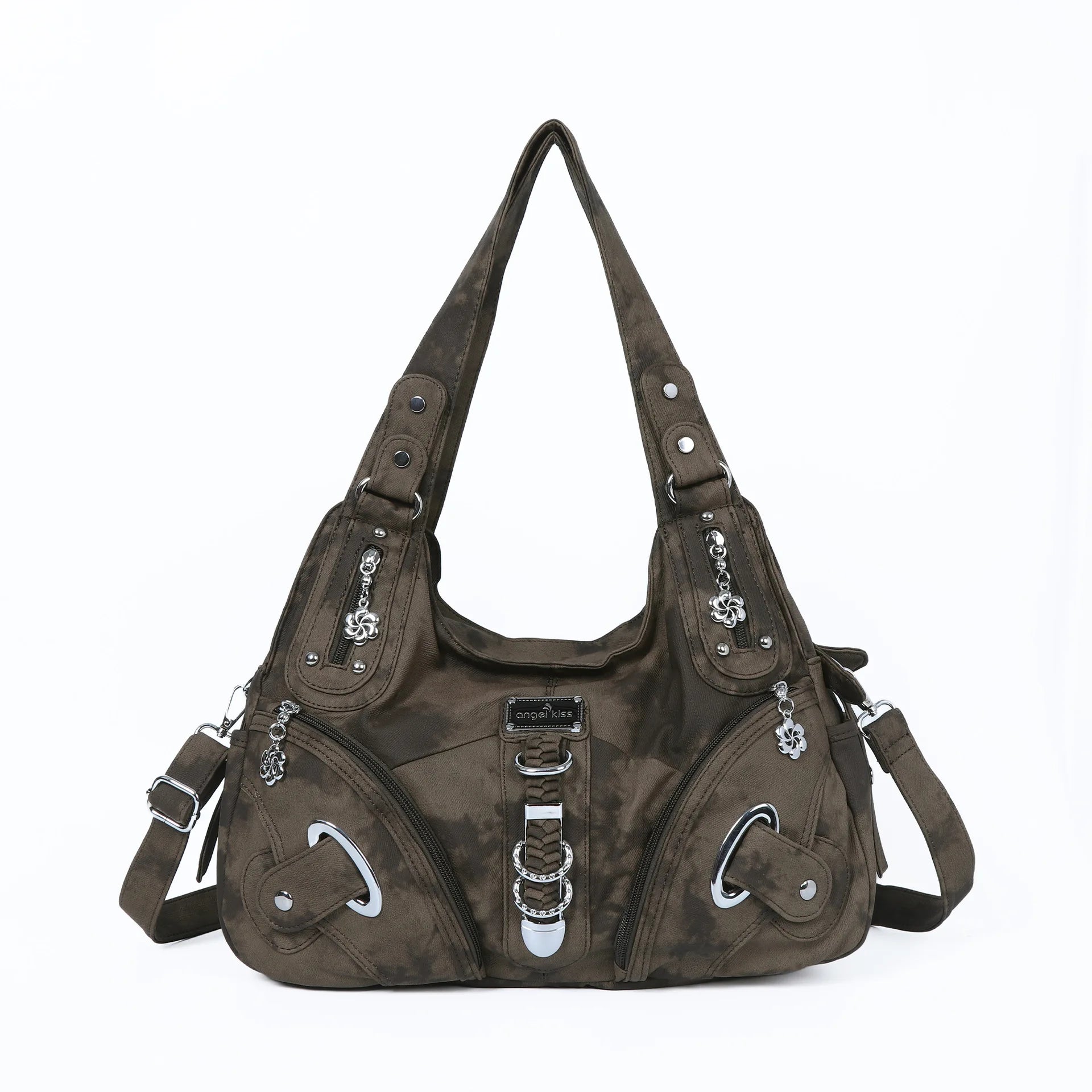 Angelkiss Frauen Handtaschen Mode Schulter Tasche Große Tote Top-griff Shopping-Pack Multifunktionale Satchel Dame Geldbeutel