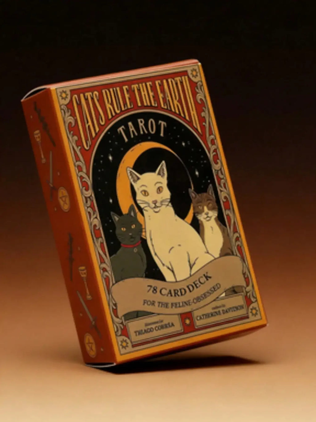 Themed Tarot Cards Deck for Beginners Fortune Telling Divination Spiritual Guidance Party Game Night Fun Gift