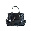 New Fashion Rivet Motorcycle Bag Casual Ladies Versatile Texture Handbag Fashionable Commuting Versatile Shoulder Messenger Bag