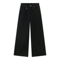 IEFB Vintage Men's Baggy Denim Trousers 2023 New Streetwear Wide Leg  Loose Denim Pants Fashion Distressed Straight Pants 9C1519