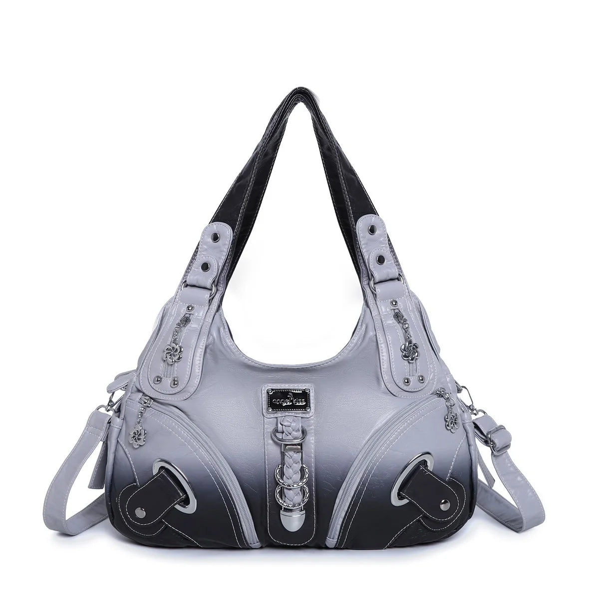 Angel kiss Women Handhag Large Fashion Shoulder bags Vintage Shoulder Bags Female Top-handle Tote Bag Large Purse