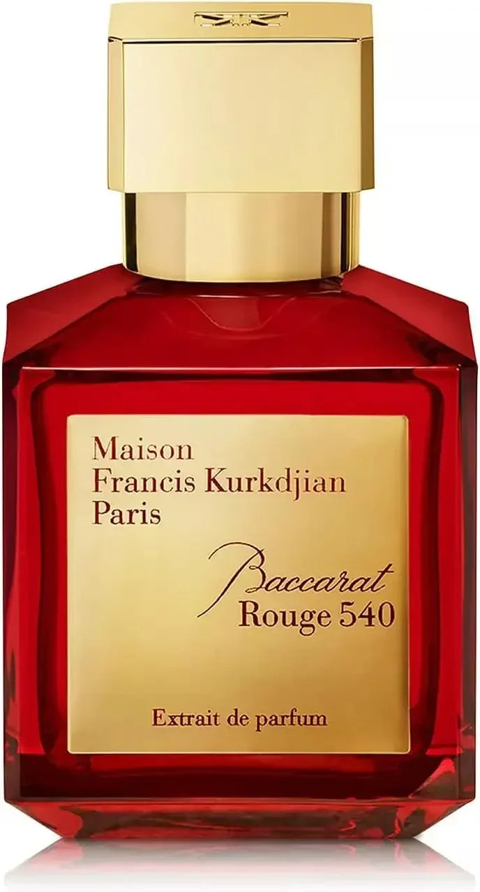 Baccarat Rouge 540 Pure Perfume 2.3oz – Amber Floral Unisex Scent, Long Lasting Luxury Holiday Gift for Christmas Halloween