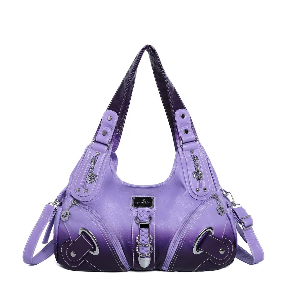 Angel kiss Women Handhag Large Fashion Shoulder bags Vintage Shoulder Bags Female Top-handle Tote Bag Large Purse