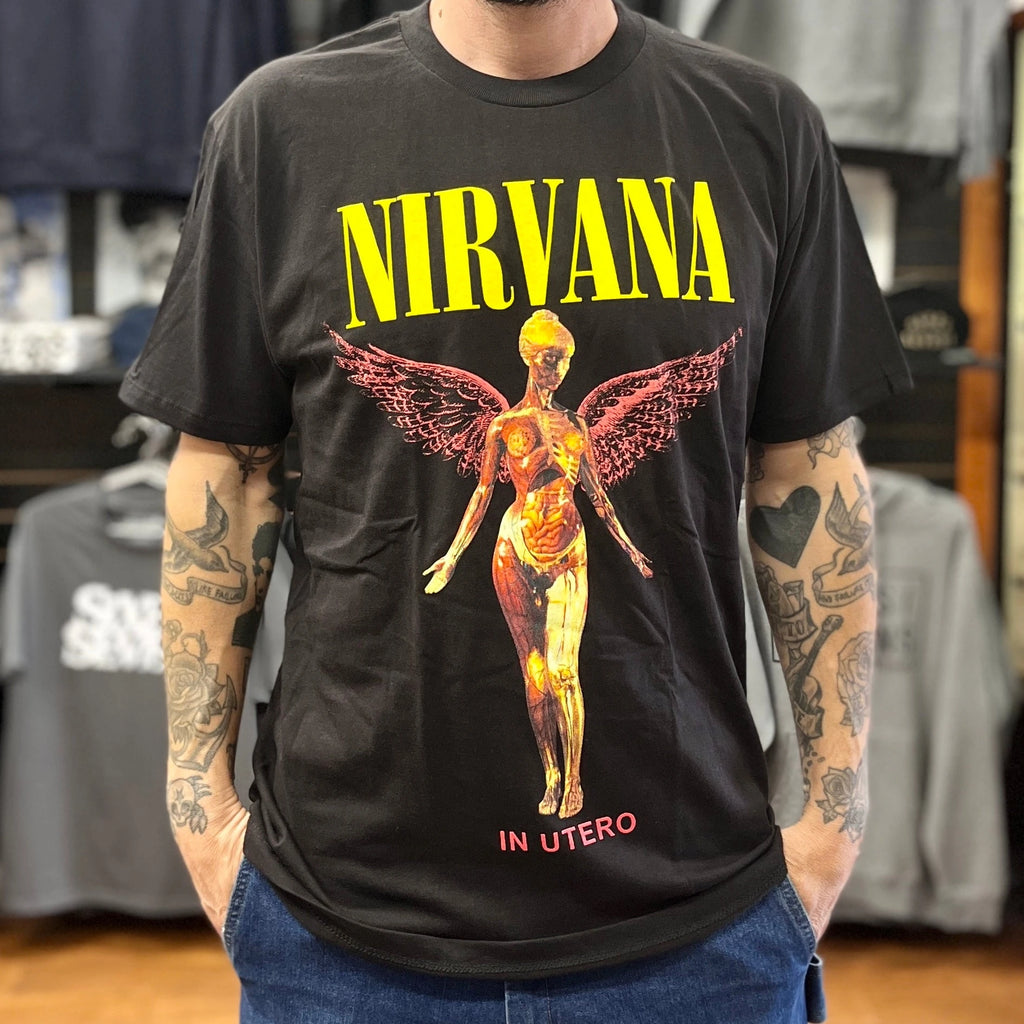 Nirvana Band 2026 Vtg shirt Unisex Cotton Y2k Oversized Fashion Popular Men‘s Women's T-Shirt Tee High-Quality Tops Fans Gifts