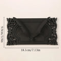 Cross-Border Gothic Dark Style 3D Bat Relief Decorative Frame For Dark Retro-Style Home Wall Decoration Scenario