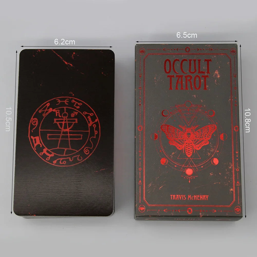 NEW Occult Tarot Cards Set A 78 Deck Oracle Card Family Party Playing Cards Board Solomonic Ancient Magickal Grimoires