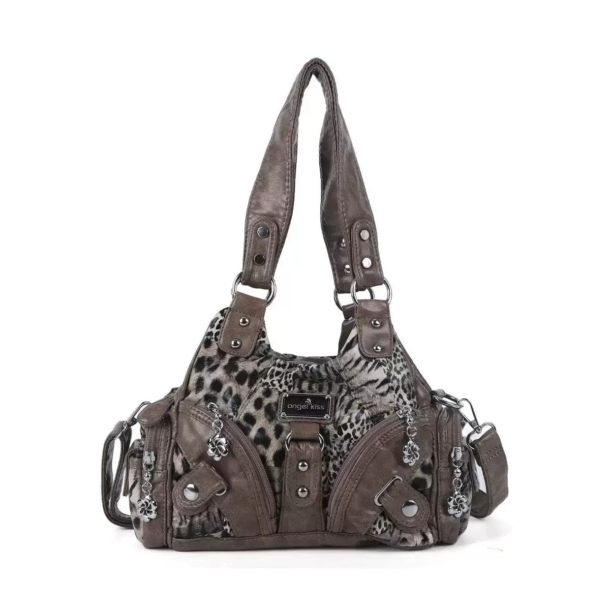 Angel Kiss Soft Tote Bag Women Handbags Small Top-handle Fashion Satchel Multi-Pockets Crossbody Shoulder Bag Hobos Phone Pack