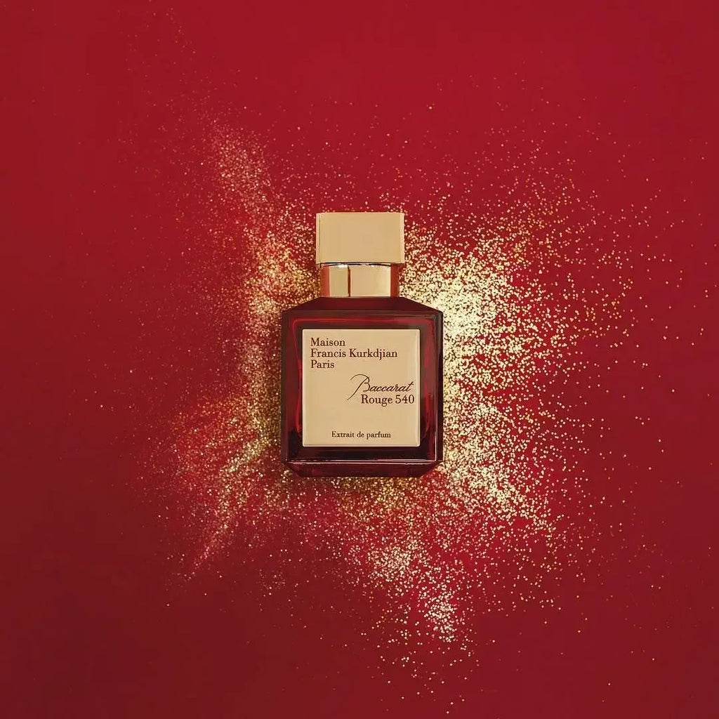 Baccarat Rouge 540 Pure Perfume 2.3oz – Amber Floral Unisex Scent, Long Lasting Luxury Holiday Gift for Christmas Halloween