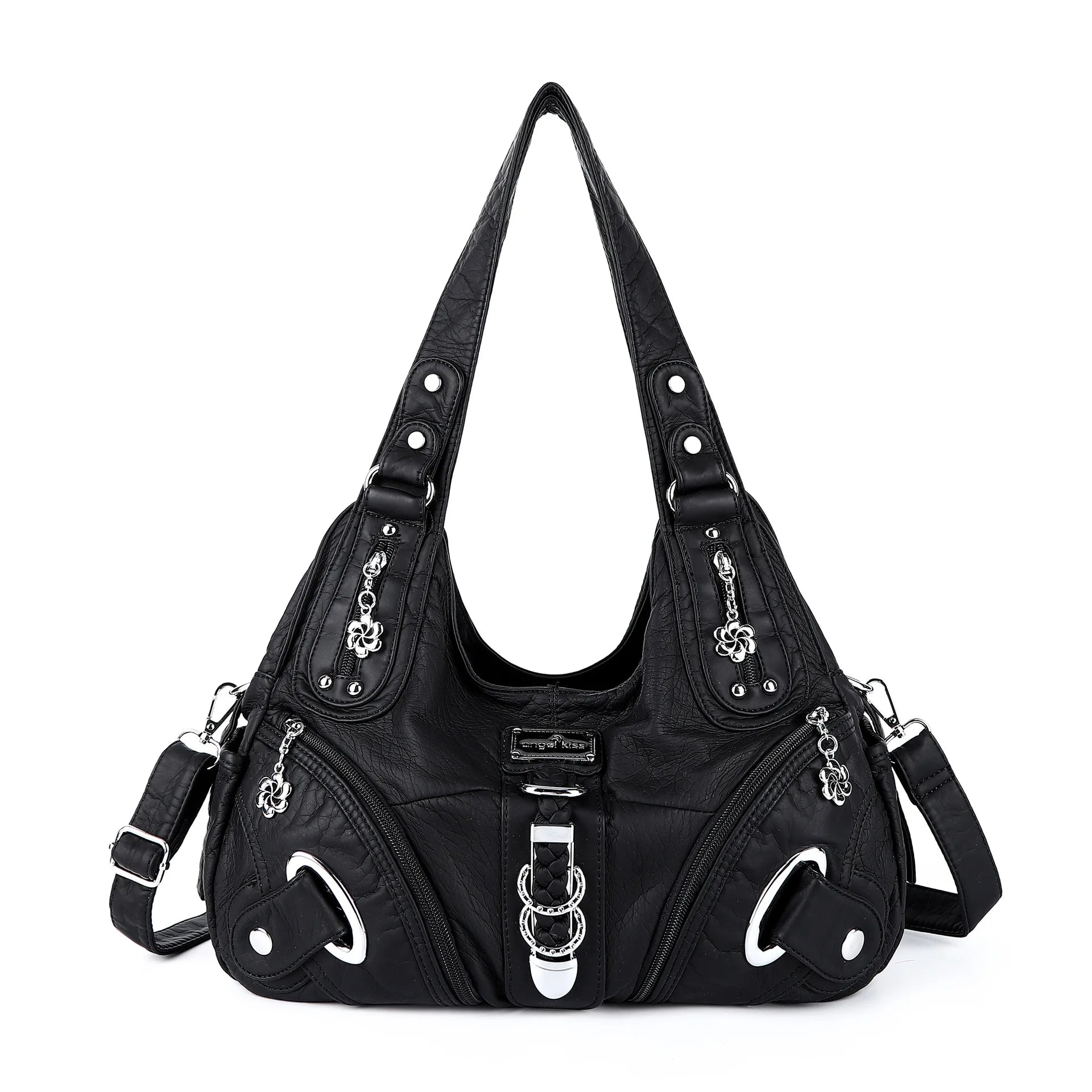 Angelkiss Frauen Handtaschen Mode Schulter Tasche Große Tote Top-griff Shopping-Pack Multifunktionale Satchel Dame Geldbeutel